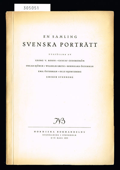 En samling svenska porträtt utställda av Georg v.…