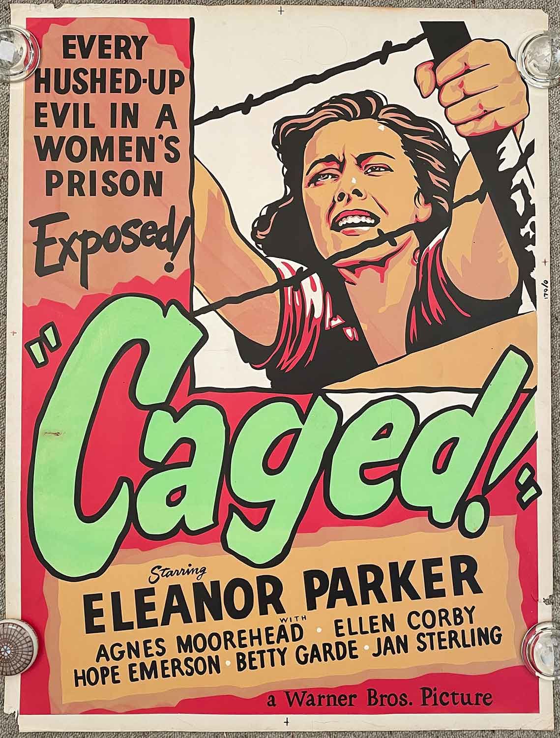 Caged Movie Poster