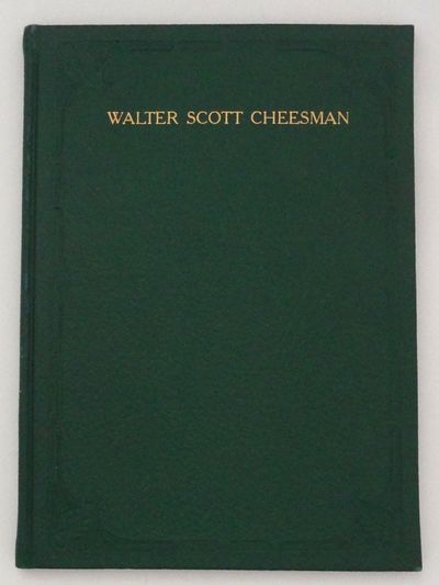 Hardcover. Green pebbled cloth over boards with gilt title. Slim octavo. 44pp (2). With b/w illustra...