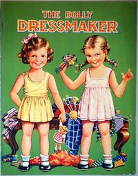 The Dolly Dressmaker, B.B. Ltd. No. 509 Printed in England. C1950s - An unusual twist on a paper doll book- Patterns, Swatches and Trim