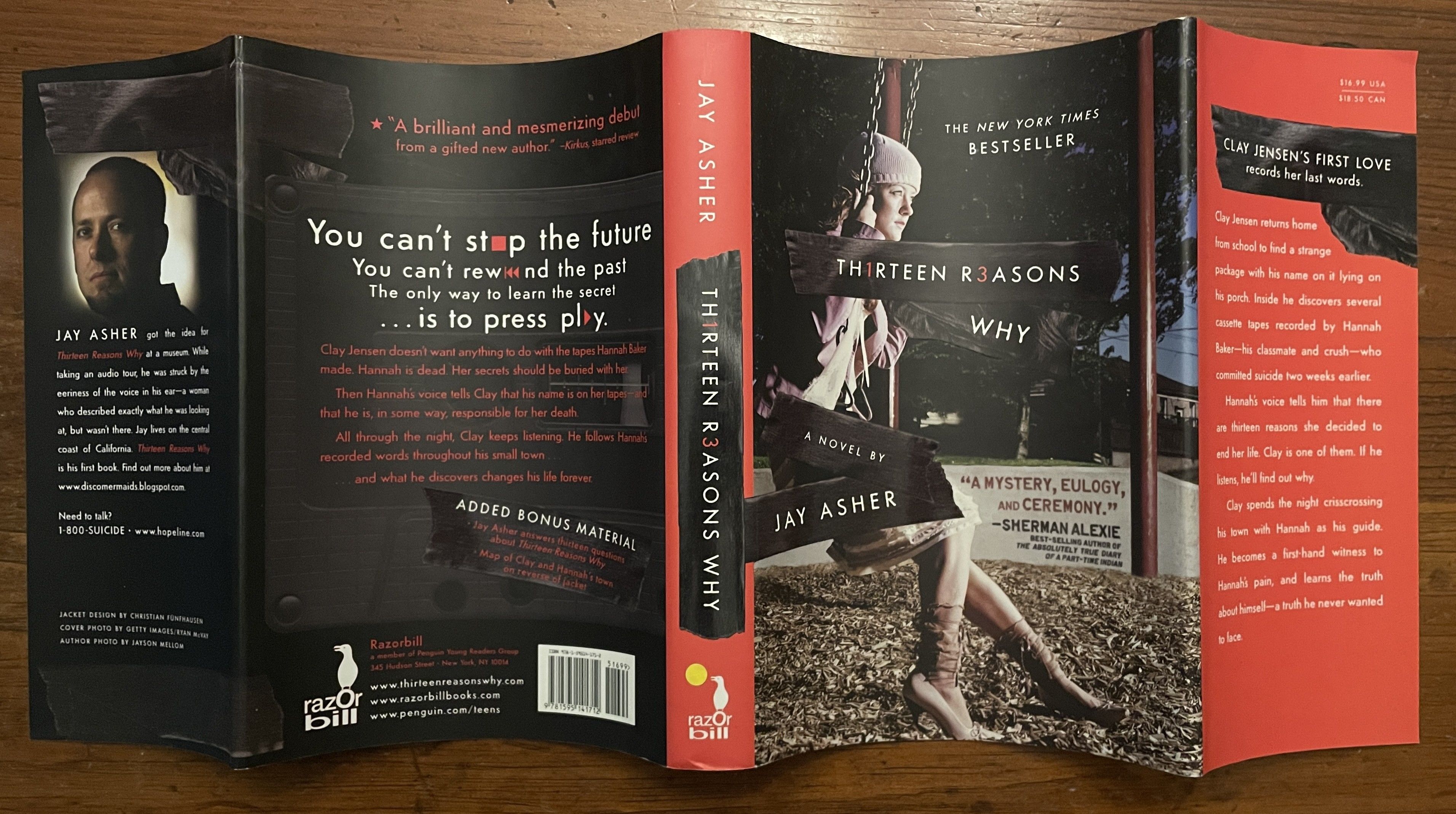 Thirteen Reasons Why Book Cover