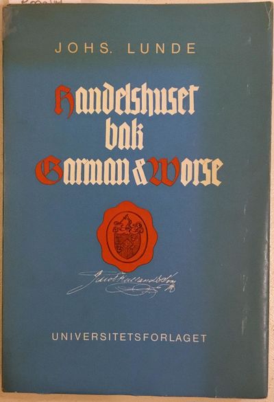 Handelshuset bak Garman & Worse. Jacob Kielland &…