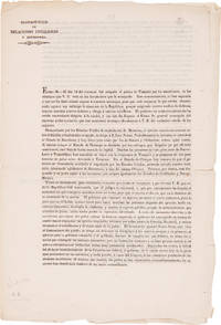 MINISTERIO DE RELACIONES INTERIORES Y ESTERIORES. EXMO. SR. - EL DIA 14 DEL CORRIENTE FUÉ OCUPADO EL PUERTO DE TAMPICO POR LOS AMERICANOS...[caption title and first line of text]