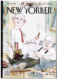 NEW YORKER: COVER: THE ODD COUPLE, by BARRY BLITT