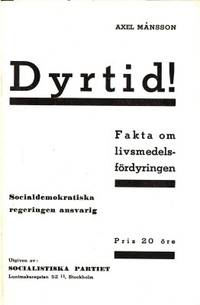 Dyrtid! Fakta om livsmedelsfördyringen.…