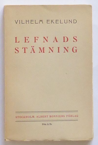 Lefnadsstämning.