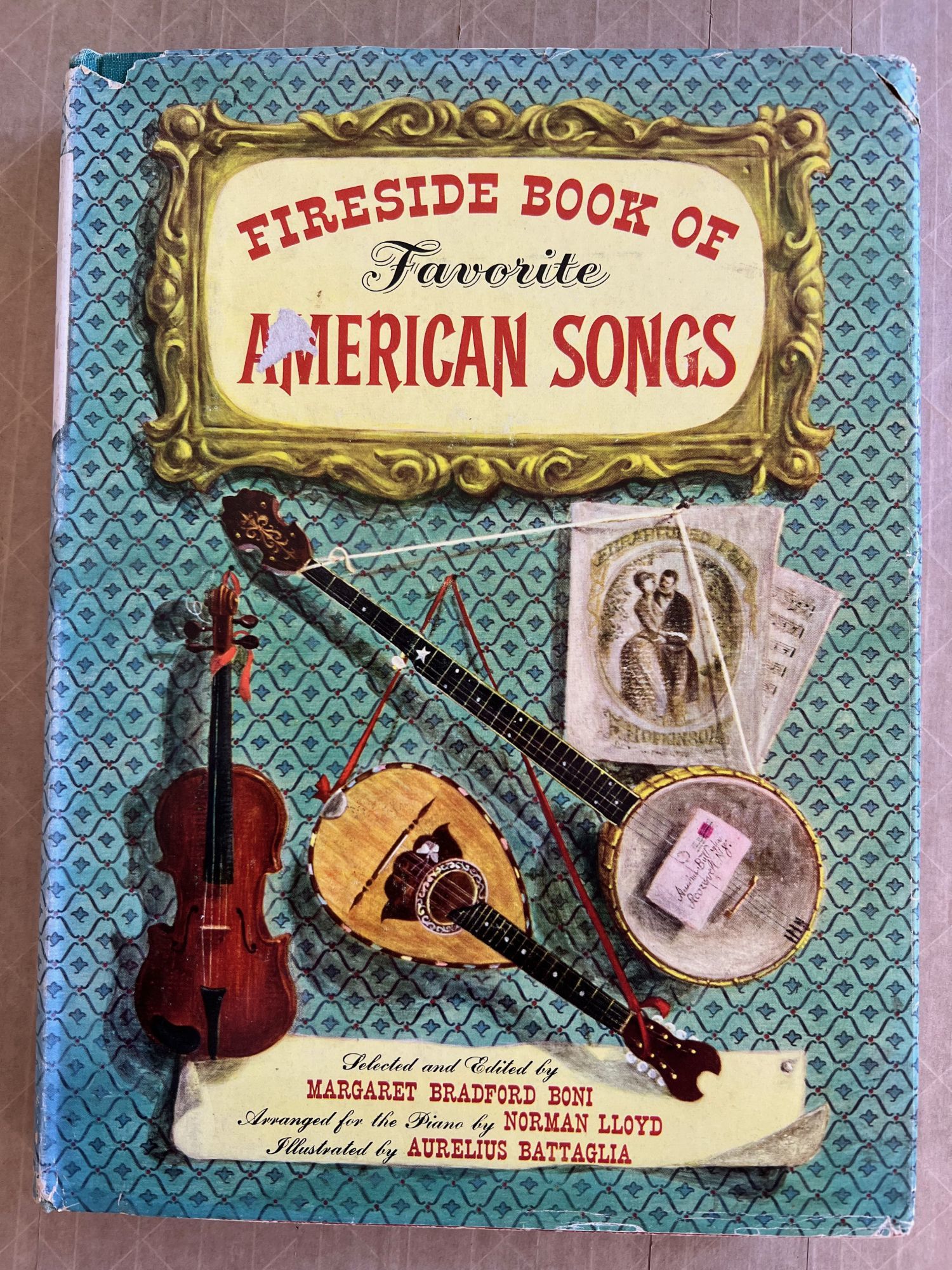 The Fireside Book of Favorite American Songs by Boni, Margaret