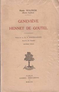 Geneviève Hennet de Goutel ( Dédicacé )