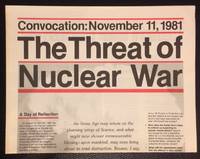 Convocation: November 11, 1981. The threat of nuclear war