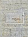 1848 – A letter from a woman in Ash Glen, Pennsylvania welcoming her brother’s fiancé into the family