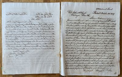 Samuel C. Morton, of Philadelphia, Pennsylvania, Manuscript Letter Copy Book, 1858-1865