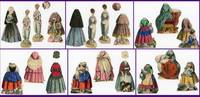Scarce - The Virtuous Girl with 2 Two-Sided Paper Dolls and 8 Costumes