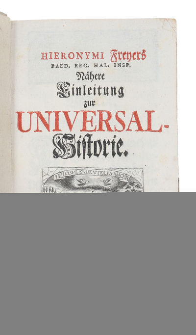 Nähere Einleitung zur Universal-Historie. (photo 2)