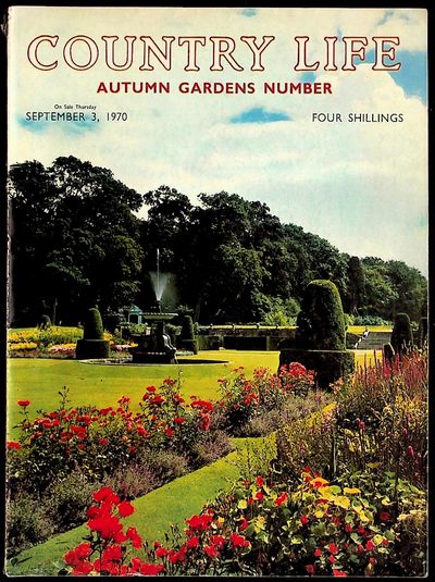 Country Life. September 3, 1970. Vol. CXLVIII No. 3828 Autumn Gardens Number