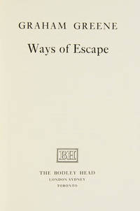 Ways Of Escape. by GREENE, Graham