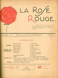 cover of La Rose Rouge. No. 1 (3 Mai 1919) through 16 (14 Août 1919) (all published)