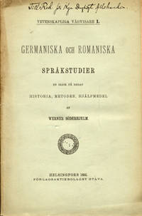 Germaniska och romaniska språkstudier. En blick…