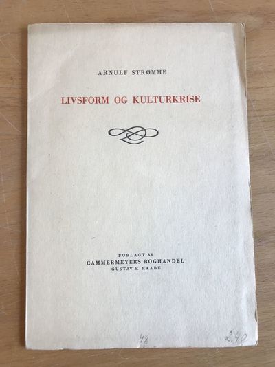 Livsform og kulturkrise.