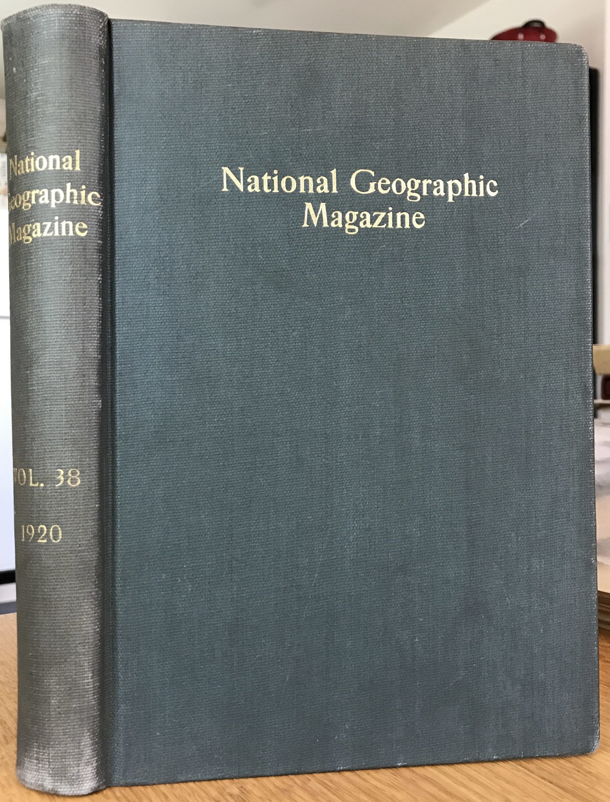 National Geographic Magazine [Volume 38, July to December, 1920] by Gilbert Grosvenor 19200101