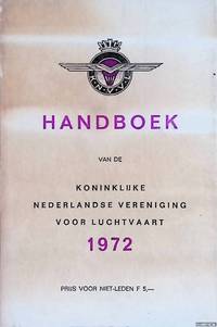 cover of Handboek van de Koninklijke Nederlandse Vereniging voor Luchtvaart 1972