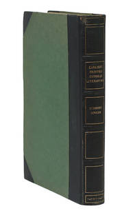 The Earliest Printed Literature on Syphilis being Ten Tractates from the years 1495-1498 de Karl Sudhoff; Charles Singer - 1925