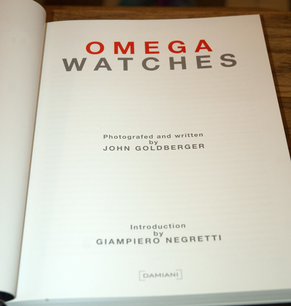 Omega Watches by Goldberger, John | Hardback | 2005 | Damiani