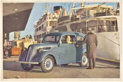 Postkort. Popular 1954