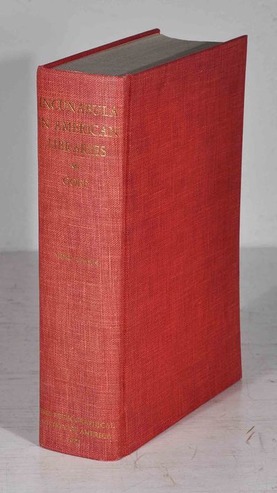 Incunabula in American libraries. A third census…