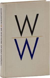 Life and Work of Walt Whitman: A Soviet View [Inscribed to Alvah Bessie, Hollywood Ten]