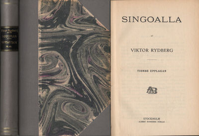 SINGOALLA / UPPSATSER, BARNDOMSMINNEN, TAL, M. M.