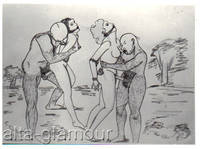 MONGOLS RAPE AND TORTURE BOUND WOMEN IN DUNGEON] - PHOTOGRAPHIC ...