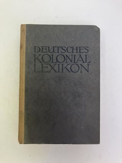 Deutsches Kolonial-Lexikon. I-III. (photo 2)