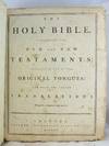Holy Bible, Containing the Old and New Testaments...