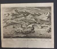 A PROSPECT OF THE TOWN AND HARBOUR OF TRIPOLI IN SYRIA (LEBANON) by TRIPOLI - LEBANON - Original Antique Etching - First English Edition - 1730 - from M.Pollak Antiquariat - Est.1899 (SKU: 000097A)