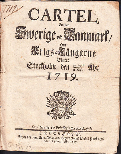 Cartel, emellan Swerige och Danmark, om…