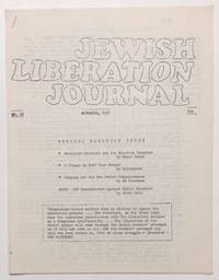 image of Jewish Liberation Journal. No. 12 (November, 1972)