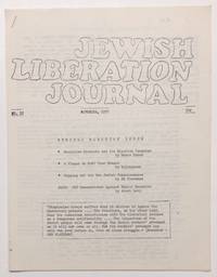 Jewish Liberation Journal. No. 12 (November, 1972)