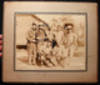 Large Format Photograph of United States WW II MacHine Gun Crew