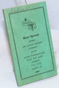 image of Master agreement between the Cudahy Packing Company and the United Packinghouse, Food and Allied Workers, AFL-CIO, January 1, 1962