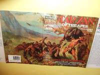 cover of TARZAN of the Apes -Omnibus Comprising Tarzan of the Apes ---with The Son of Tarzan ---with Tarzan at the Earth's Core ---with Tarzan Triumphant ---by Edgar Rice Burroughs--- Dustjacket By J. Allen St. John ( 4 Tarzan Books in One Volume )