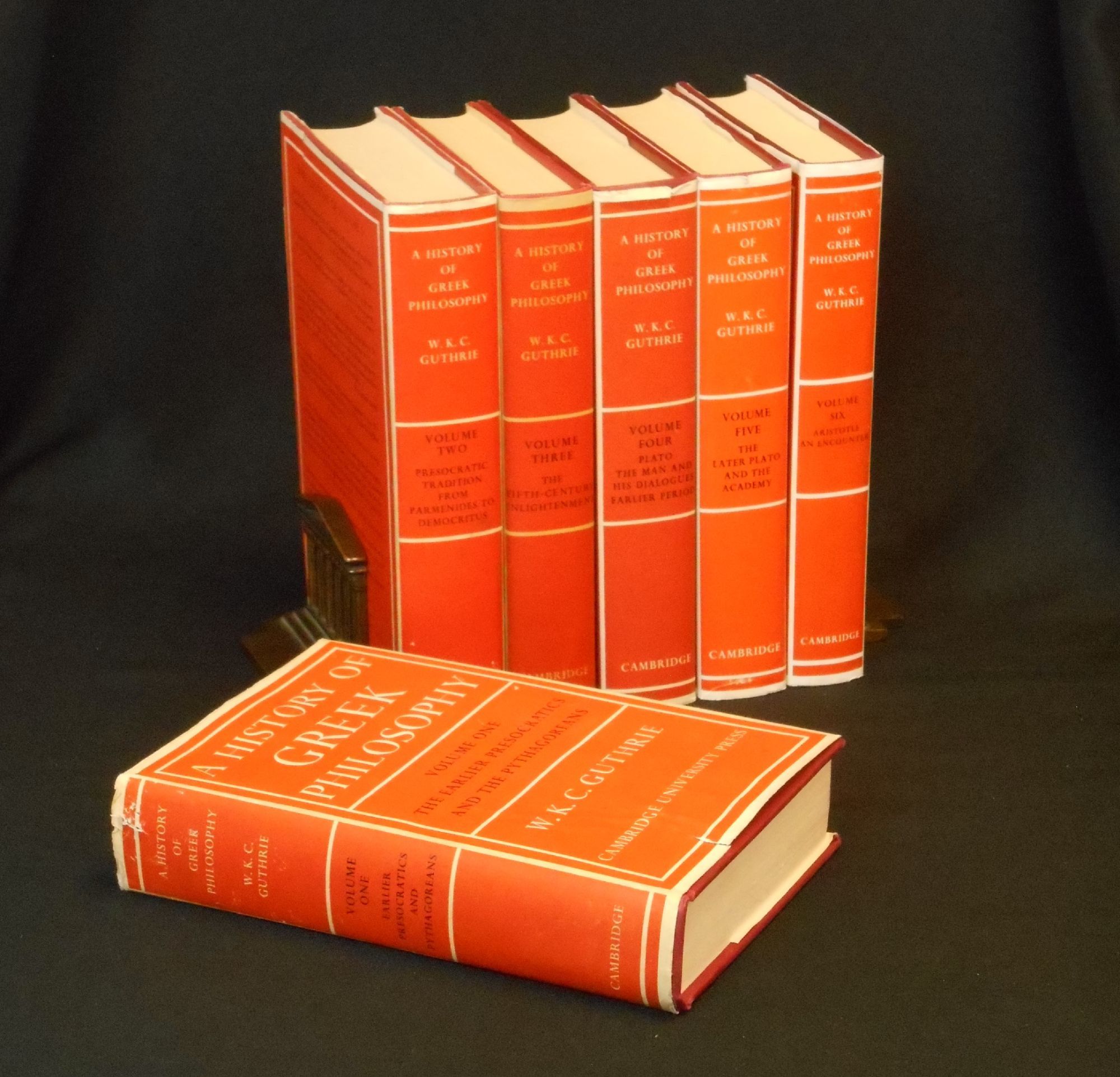 A History of Greek Philosophy by Guthrie, W.K.C., F.B.A