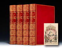 Cosway Style Portraits of Francis Bacon, Robert Burns, Henry Longfellow, John Ruskin, John...