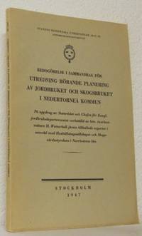 Redogörelse i sammandrag för utredning rörande…