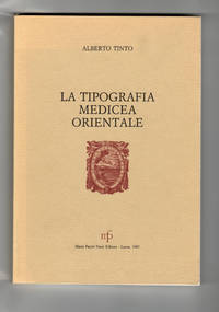 La tipografia Medicea Orientale by Tinto, Alberto - 1987