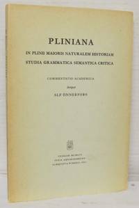 Pliniana. In Plinii maioris naturalem historiam…