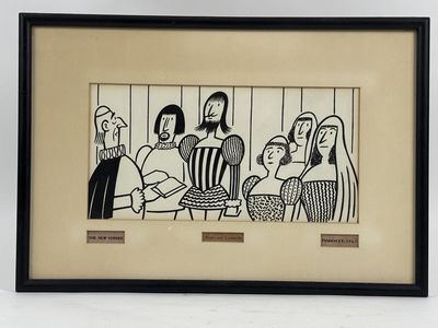 ORIGINAL 1967 "THE NEW YORKER" CARTOON