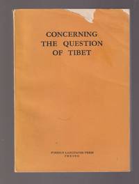 Concerning the Question of Tibet