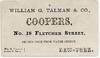 William G. Talman & Co. - Coopers