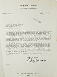 TLS. To Congressman Halpern. About James Estomo