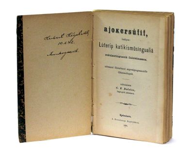 Ajokersûtit, imáipok: Lúterip katikismûslingualiâ…